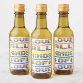 Liefde Allerlei Liefde Wijn Etiket (Flessen)