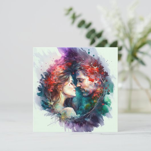 Liefde als Aarde Kaart (Staand voorkant)