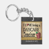 Liefde als dagleraar 2 sleutelhanger (Voorkant Links)