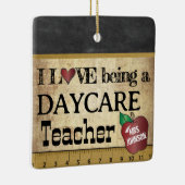 Liefde als dagleraar keramisch ornament (Rechts)