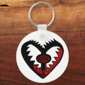 Liefde als een beer val sleutelhanger (Voorkant)