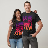 Liefde als een paar vertrouwenweeën t-shirt (Unisex)