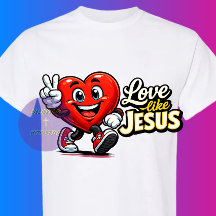 Liefde als JESUS - Hart - Christelijk