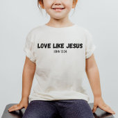 Liefde als Jezus Christelijk Kind Shirt
