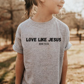 Liefde als Jezus Christelijk Kind Shirt