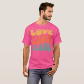 Liefde als Jezus Christelijk T-shirt (Voorkant volledig)