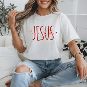Liefde als Jezus Christelijk Valentijnsshirt T-shirt