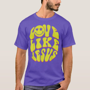 Liefde als Jezus Christelijke God Lover grappige w T-shirt