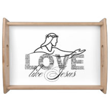 Liefde Als Jezus Christelijke Typografie Ontwerp