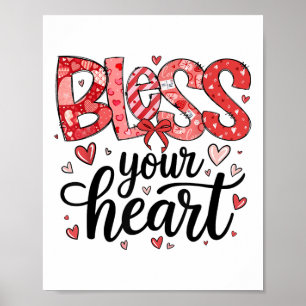 Liefde als Jezus Coquette Valentijnsdag Christelij Poster