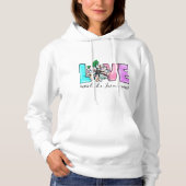 Liefde als Jezus Hoodie (Voorkant)