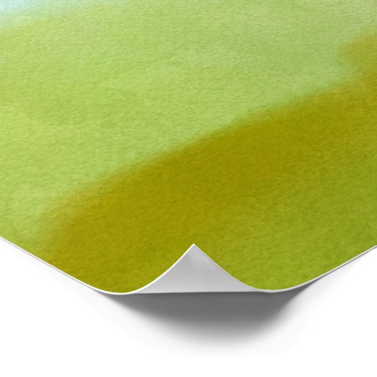 Liefde als Jezus Inspirerend Christelijke quote Poster (Hoek)