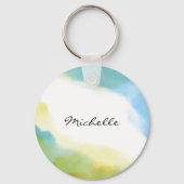 Liefde als Jezus Inspirerend Christelijke quote Sleutelhanger (Achterkant)