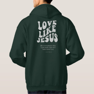 Liefde als Jezus – Johannes 15:12 Hoodie