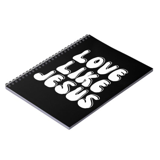 Liefde als Jezus Notitieboek (Linkerzijde)