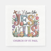 Liefde als Jezus Pasen Servet (Voorkant)