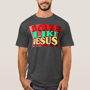 Liefde als Jezus Premium T-shirt