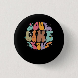 Liefde als Jezus religieuze God Christelijke woord Ronde Button 3,2 Cm