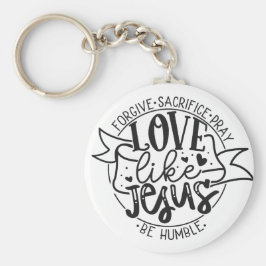 Liefde als Jezus Sleutelhanger