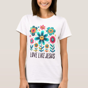 Liefde als Jezus T-shirt