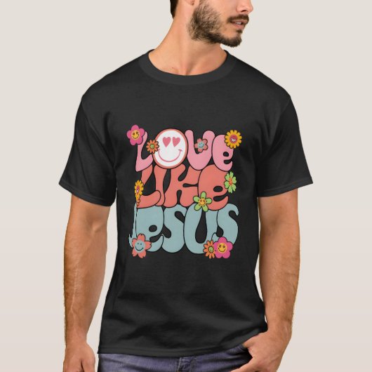 Liefde als Jezus T-shirt (Voorkant)