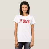 Liefde als Jezus T-shirt (Voorkant volledig)