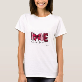 Liefde als Jezus T-shirt