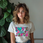 Liefde als Jezus T-shirt