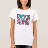 Liefde als Jezus T-shirt (Voorkant)
