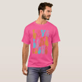 Liefde als Jezus Trending Face Retro T-shirt (Voorkant volledig)