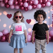 Liefde als Jezus Valentijns T-shirt