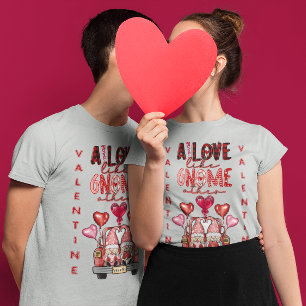 Liefde als koepel andere Valentijn met een snoepje T-shirt