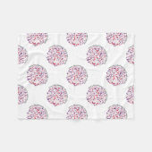 Liefde als microbioloog fleece deken (Voorkant (Horizontaal))