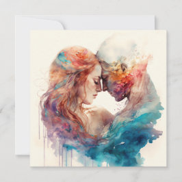 Liefde als water kaart