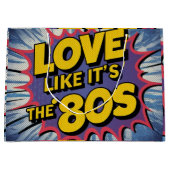 Liefde alsof het de jaren '80 zijn groot cadeauzakje (Voorkant)