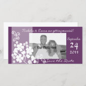 Liefde altijd / Bewaar de datum Save The Date (Voorkant / Achterkant)