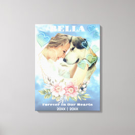 liefde altijd in ons hart canvas afdruk