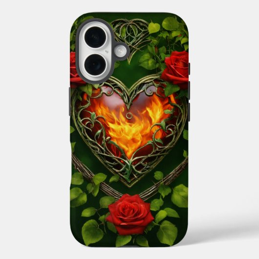 Liefde altijd Valentijnsdag iPhone Case (Achterkant)