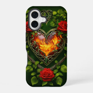 Liefde altijd Valentijnsdag iPhone Case 16 Hoesje