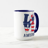 Liefde Amerika  Mok (Voorkant rechts)