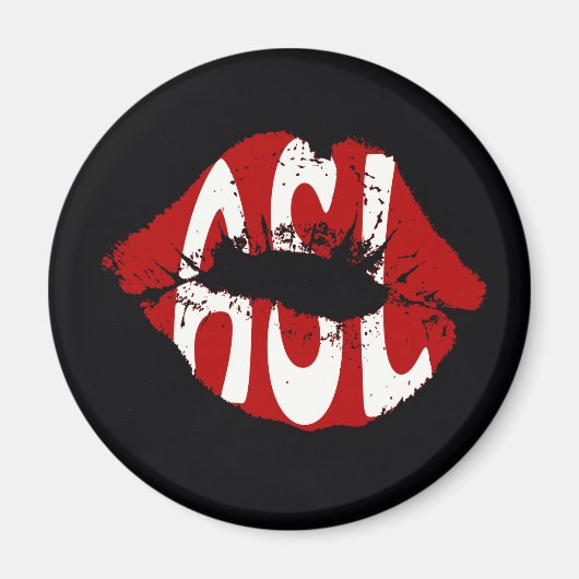 Liefde Amerikaanse gebarentaal Magneet (Voorkant)