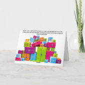 Liefde Amerikaanse graffiti-wandkunst. Kaart (Achterkant)