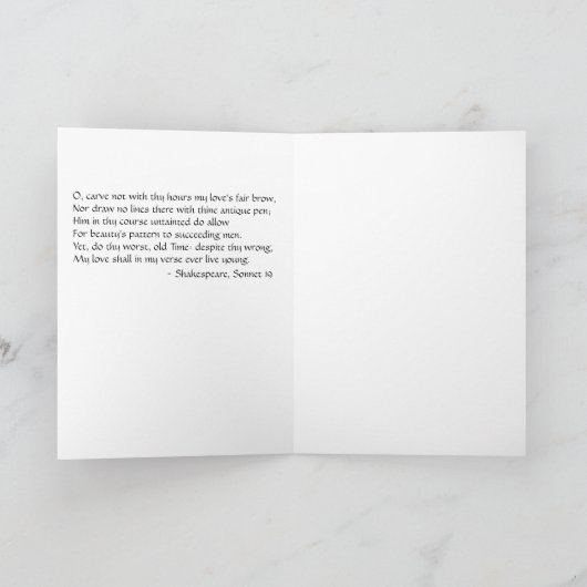 Liefde - Amor Kaart (Binnen)