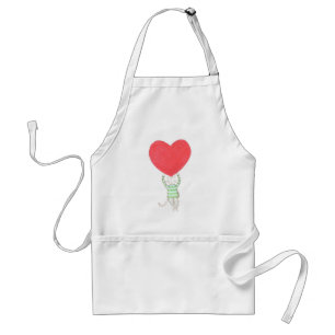 liefde, amour, amore standaard schort