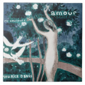 Liefde (Amour), Maurice Denis Tegeltje (Voorkant)