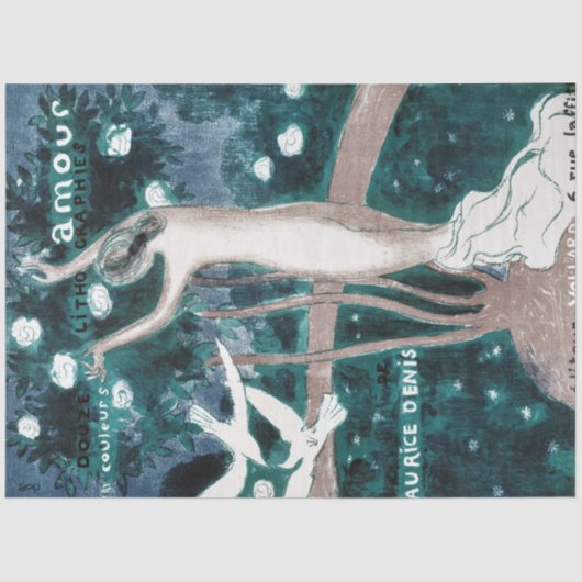 Liefde (Amour), Maurice Denis Tissuepapier (Voorkant)