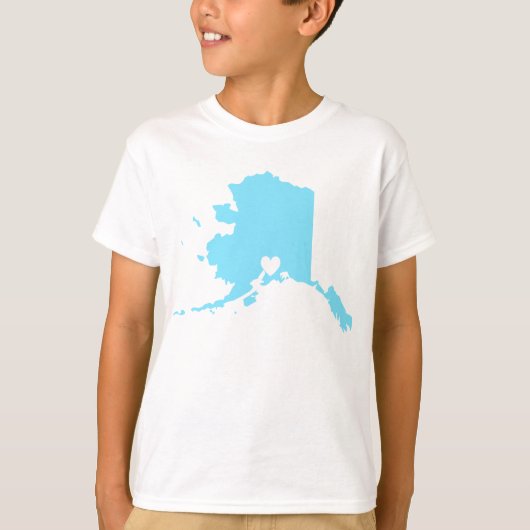 Liefde Anchorage Alaska T-shirt (Voorkant)