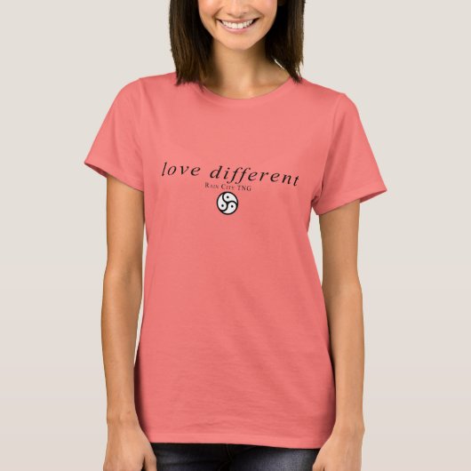 liefde andere ring t t-shirt (Voorkant)