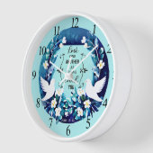 Liefde andermaal blauwe en witte stippen (Hoek)