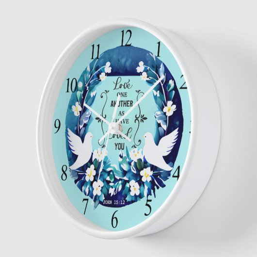 Liefde andermaal blauwe en witte stippen (Hoek)